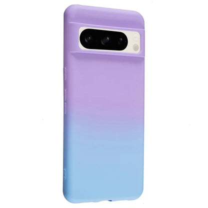 For Google Pixel 8 Pro Case TPU Shockproof Phone Cover Aesthetic Gradient Color