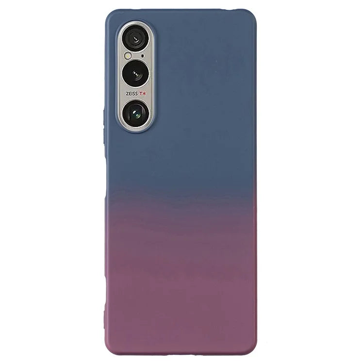 For Sony Xperia 1 VI TPU Case Cute Gradient Color Phone Cover