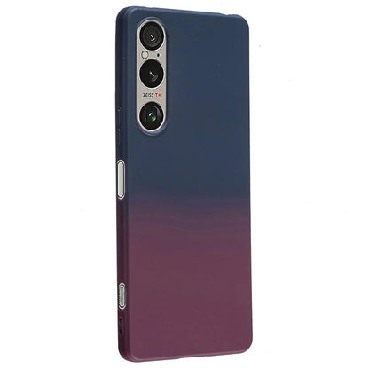 For Sony Xperia 1 VI TPU Case Cute Gradient Color Phone Cover