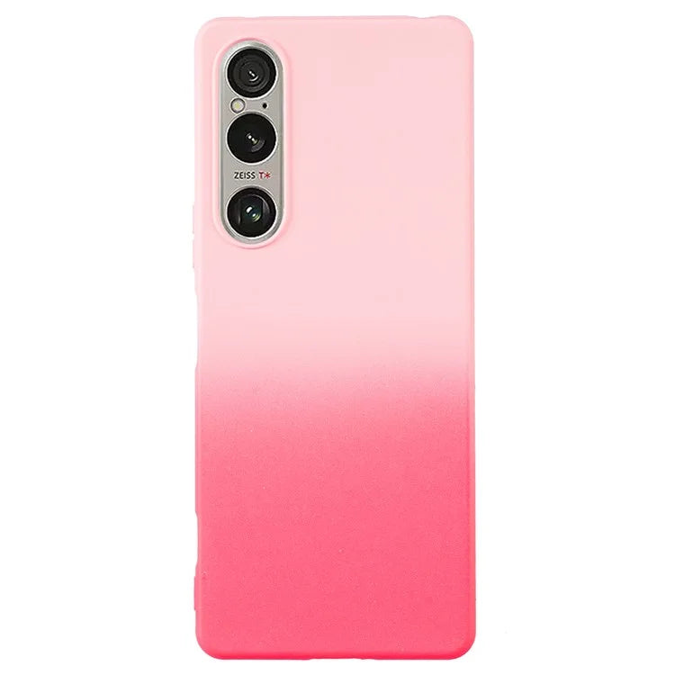 For Sony Xperia 1 VI TPU Case Cute Gradient Color Phone Cover
