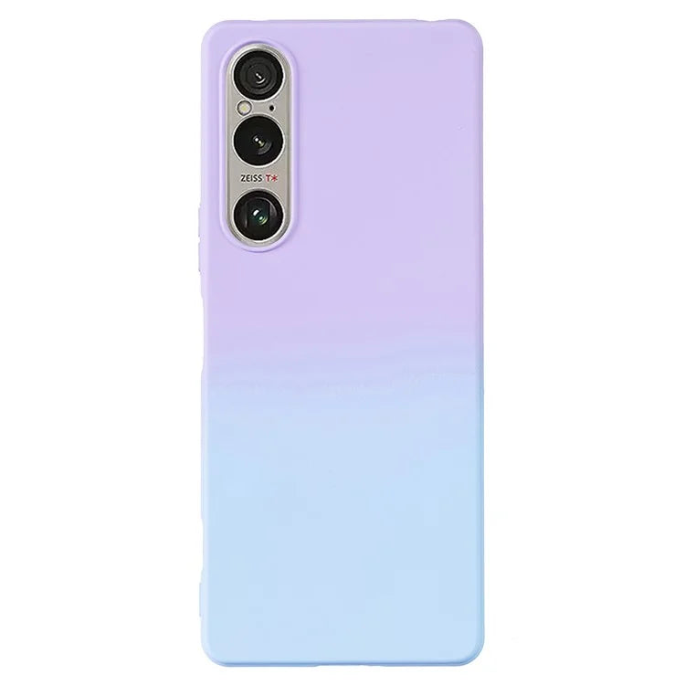 For Sony Xperia 1 VI TPU Case Cute Gradient Color Phone Cover