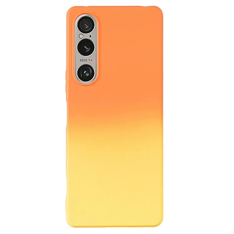For Sony Xperia 1 VI TPU Case Cute Gradient Color Phone Cover