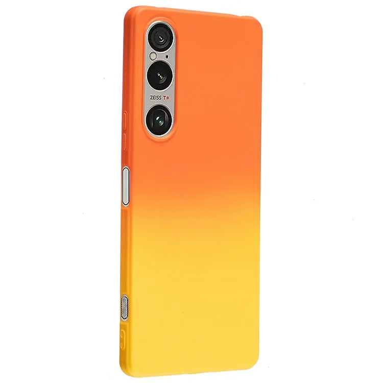For Sony Xperia 1 VI TPU Case Cute Gradient Color Phone Cover