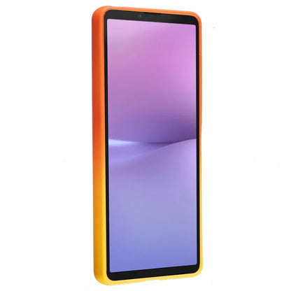 For Sony Xperia 10 V Case Soft TPU Anti-Drop Phone Cover Two-Color Gradient