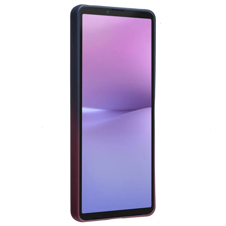 For Sony Xperia 10 V Case Soft TPU Anti-Drop Phone Cover Two-Color Gradient