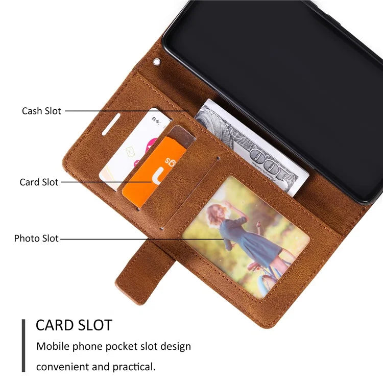 For iPhone 16 Plus Case Imprinted Lines PU Leather Splicing Wallet Phone Cover