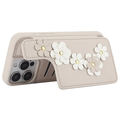 SY-001 For iPhone 15 Pro Max Case Leather Back Phone Cover with Hand Strap + Shoulder Strap