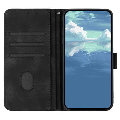 YX0040 For iPhone 16 Pro Leather Case Geometry Pattern Wallet Phone Cover