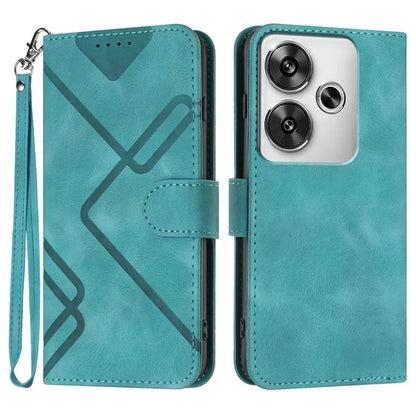 YX0040 For Xiaomi Redmi Turbo 3 5G / Poco F6 5G Case Wallet PU Leather Phone Cover