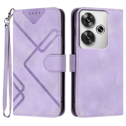 YX0040 For Xiaomi Redmi Turbo 3 5G / Poco F6 5G Case Wallet PU Leather Phone Cover