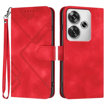 YX0040 For Xiaomi Redmi Turbo 3 5G / Poco F6 5G Case Wallet PU Leather Phone Cover