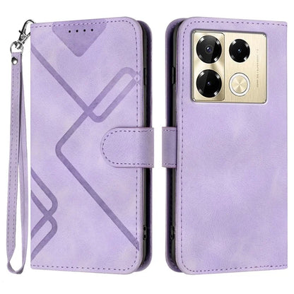 YX0040 For Infinix Note 40 Pro 4G / 5G / Note 40 Pro+ Leather Case Wallet Phone Cover