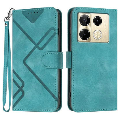 YX0040 For Infinix Note 40 Pro 4G / 5G / Note 40 Pro+ Leather Case Wallet Phone Cover