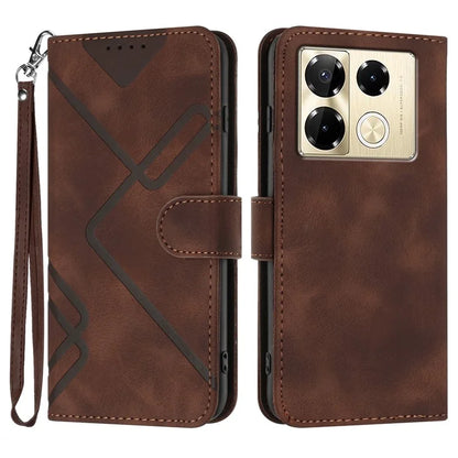 YX0040 For Infinix Note 40 Pro 4G / 5G / Note 40 Pro+ Leather Case Wallet Phone Cover