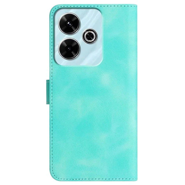 YX0030 For Xiaomi Redmi 13 5G / 13 4G Case Smile Imprinted Wallet PU Leather Flip Cover
