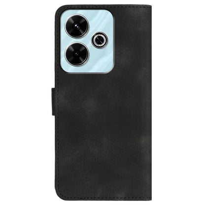 YX0030 For Xiaomi Redmi 13 5G / 13 4G Case Smile Imprinted Wallet PU Leather Flip Cover