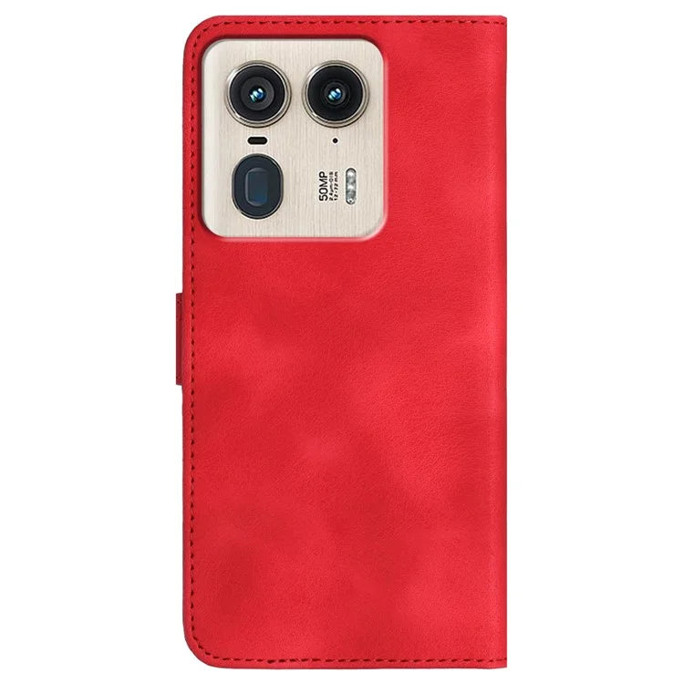 YX0030 For Motorola Edge 50 Ultra 5G / Moto X50 Ultra 5G Case PU Leather Flip Phone Cover