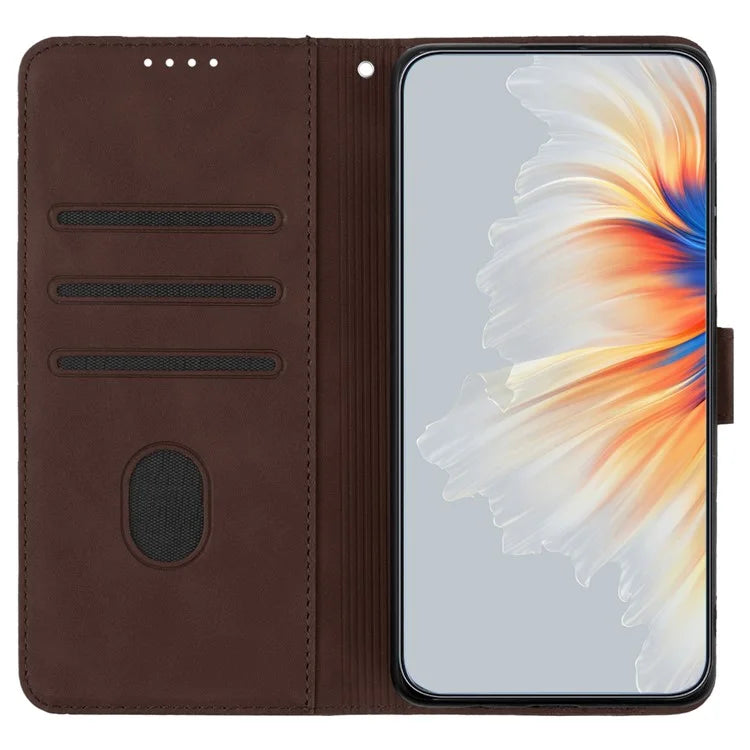 YX0030 For Oppo A60 4G Case Leather Phone Cover Stand Function