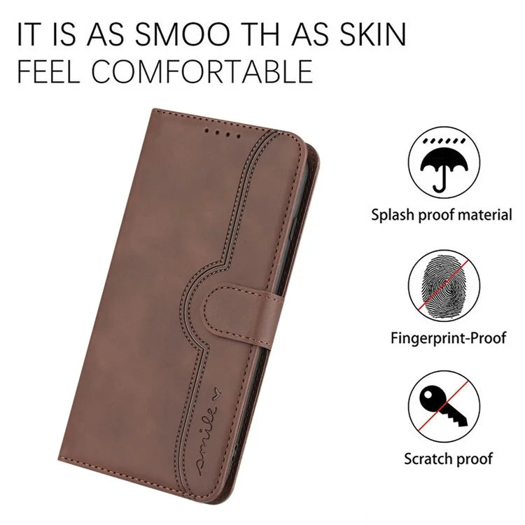 YX0030 For Oppo A60 4G Case Leather Phone Cover Stand Function