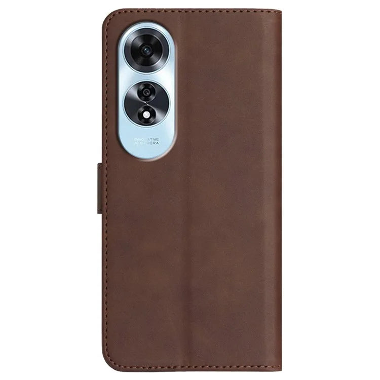 YX0030 For Oppo A60 4G Case Leather Phone Cover Stand Function