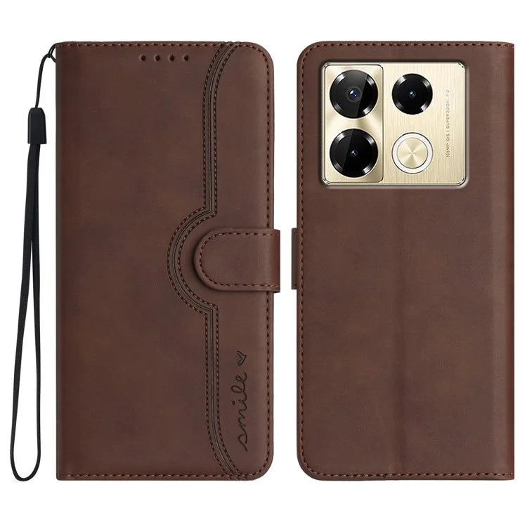 YX0030 For Infinix Note 40 Pro 4G / 5G / Note 40 Pro+ Case Wallet Stand Leather Cover