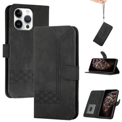 YX0010 Series for iPhone 16 Pro Case Skin-Touch Texture Leather Phone Cover