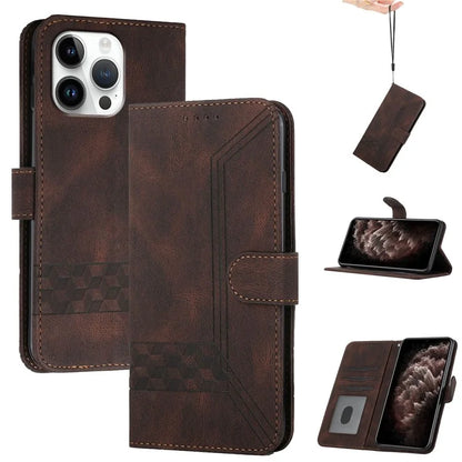 YX0010 Series for iPhone 16 Pro Case Skin-Touch Texture Leather Phone Cover