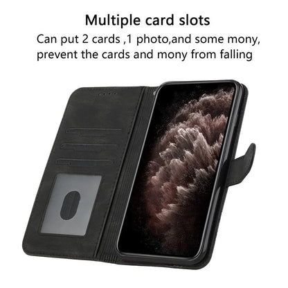 YX0010 Series for Honor 200 Lite Case Leather Phone Cover Rhombus Lines Pattern