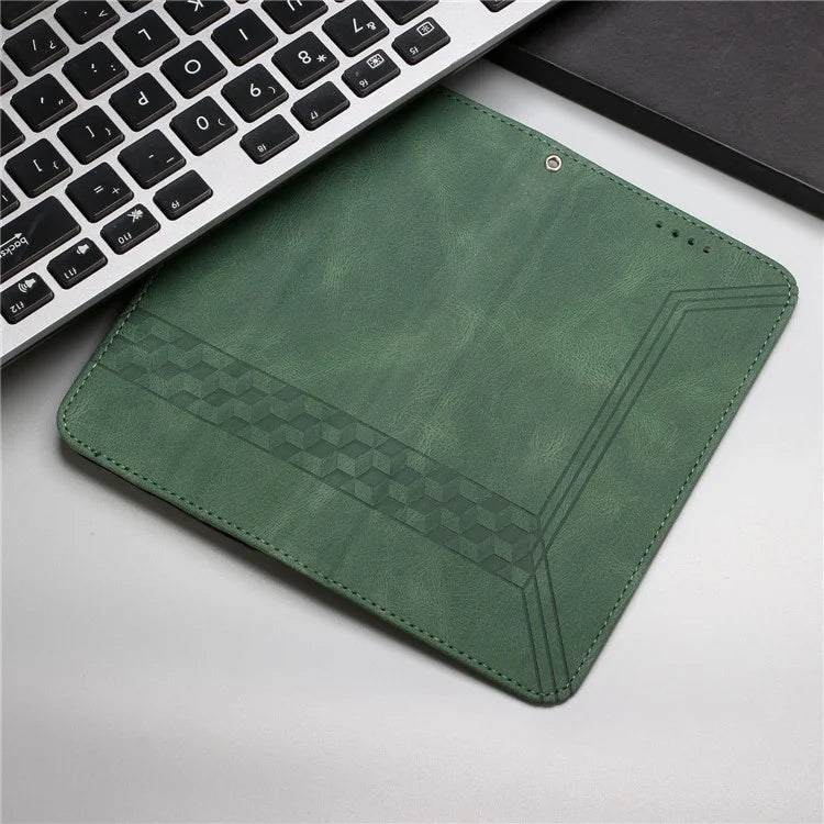 YX0010 Series for Honor 200 Lite Case Leather Phone Cover Rhombus Lines Pattern
