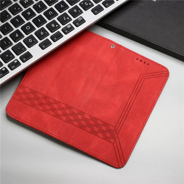 YX0010 Series for Honor 200 Lite Case Leather Phone Cover Rhombus Lines Pattern