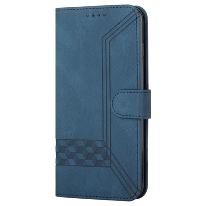 YX0010 Series for Honor 200 Lite Case Leather Phone Cover Rhombus Lines Pattern