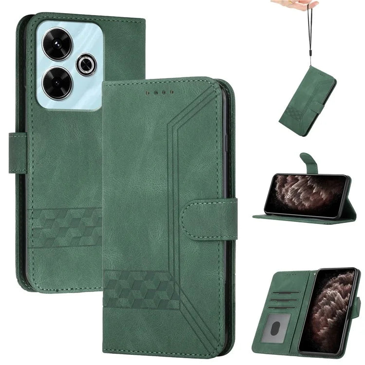 YX0010 Series for Xiaomi Redmi 13 5G / 13 4G Case Leather Phone Cover Skin-Touch Feeling