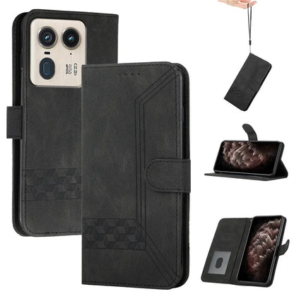 YX0010 Series for Motorola Edge 50 Ultra 5G / Moto X50 Ultra 5G Leather Case Wallet Phone Cover