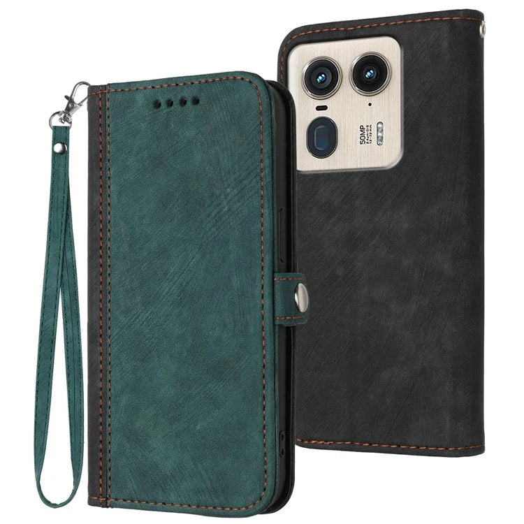 YX0020 For Motorola Edge 50 Ultra 5G / Moto X50 Ultra 5G Wallet Case Phone Leather Cover