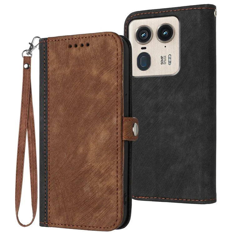 YX0020 For Motorola Edge 50 Ultra 5G / Moto X50 Ultra 5G Wallet Case Phone Leather Cover