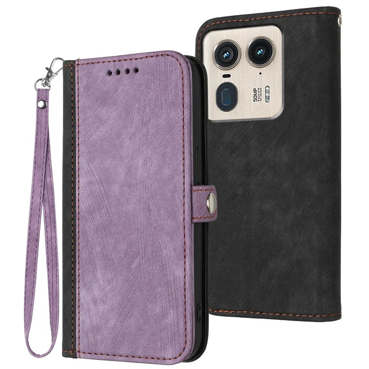 YX0020 For Motorola Edge 50 Ultra 5G / Moto X50 Ultra 5G Wallet Case Phone Leather Cover