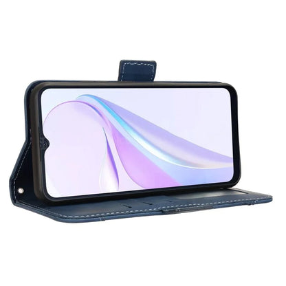 For Blackview Wave 6C Case Folio Stand Leather Phone Cover with Multiple Card Slots