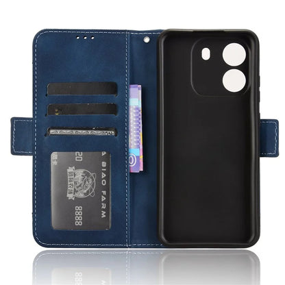 For Blackview Wave 6C Case Folio Stand Leather Phone Cover with Multiple Card Slots