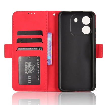 For Blackview Wave 6C Case Folio Stand Leather Phone Cover with Multiple Card Slots