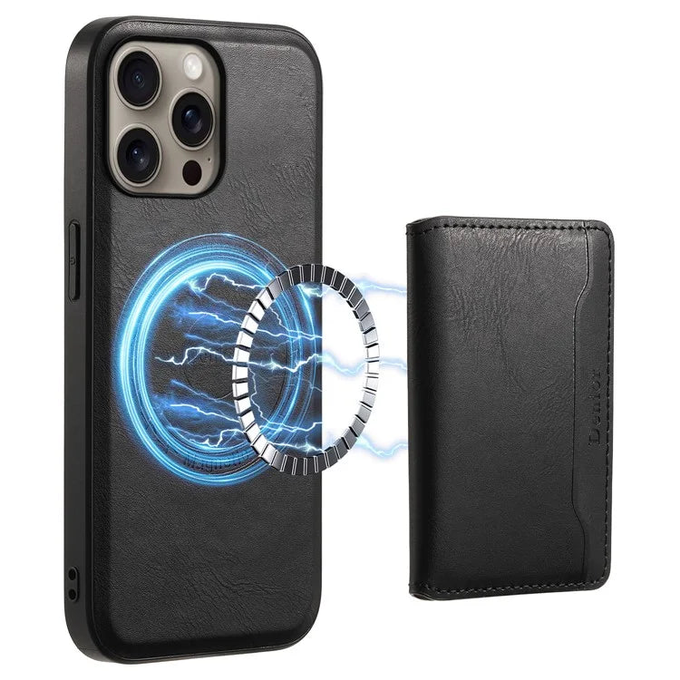 DENIOR D12 For iPhone 16 Pro Max Case Compatible with Magsafe Hybrid TPU+PC Phone Shell