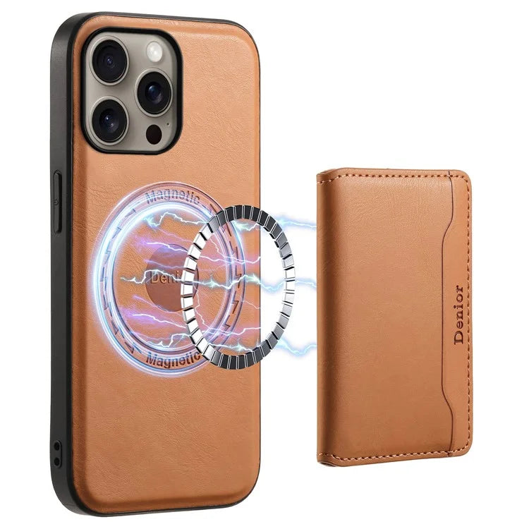DENIOR D12 For iPhone 16 Pro Max Case Compatible with Magsafe Hybrid TPU+PC Phone Shell