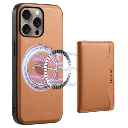 DENIOR D12 For iPhone 16 Pro Max Case Compatible with Magsafe Hybrid TPU+PC Phone Shell