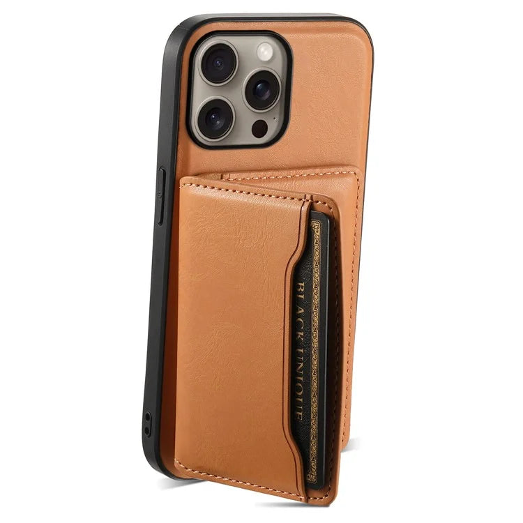 DENIOR D12 For iPhone 16 Pro Max Case Compatible with Magsafe Hybrid TPU+PC Phone Shell