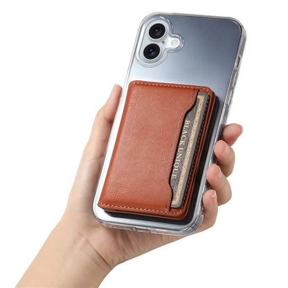 DENIOR D12 For iPhone 16 Case Compatible with Magsafe PU+TPU+PC Phone Cover
