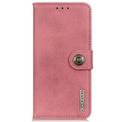 KHAZNEH For Xiaomi Redmi 13 5G / 13 4G Case Cowhide Texture Leather Wallet Style Phone Cover