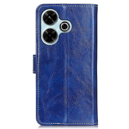 For Xiaomi Redmi 13 5G / 13 4G Case Retro Crazy Horse Texture Leather Phone Cover