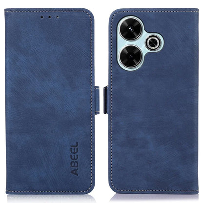 ABEEL For 	Xiaomi Redmi 13 5G / 13 4G Case Retro Texture Flip Leather Phone Cover