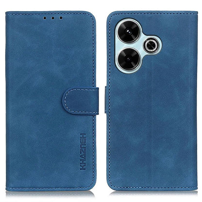 KHAZNEH For Xiaomi Redmi 13 5G / 13 4G Case Shockproof Retro Leather Wallet Phone Cover