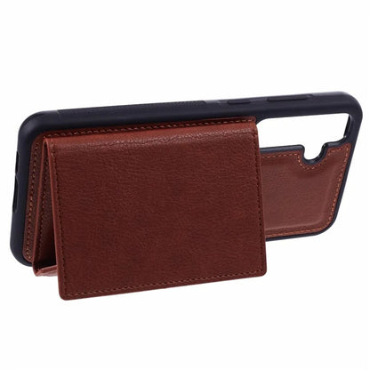For Samsung Galaxy A13 5G / A04s 4G (164.7 X 76.7 X 9.1 Mm) Case Detachable Card Bag TPU Phone Cover