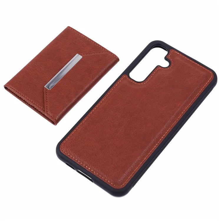 For Samsung Galaxy A13 5G / A04s 4G (164.7 X 76.7 X 9.1 Mm) Case Detachable Card Bag TPU Phone Cover